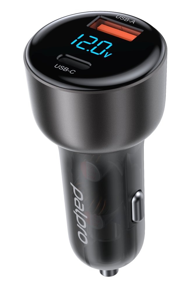 CC03 95W Dual Ports USB-C+USB-A Car Charger