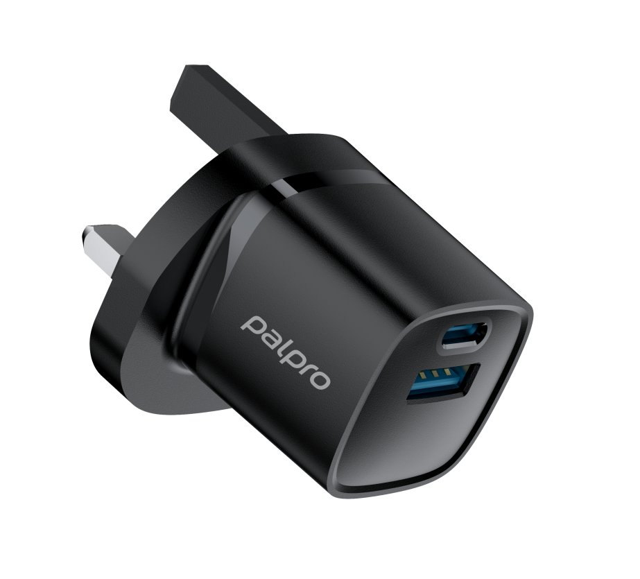 WK04 PD30W GaN Dual Ports USB-C+USB-A Charger