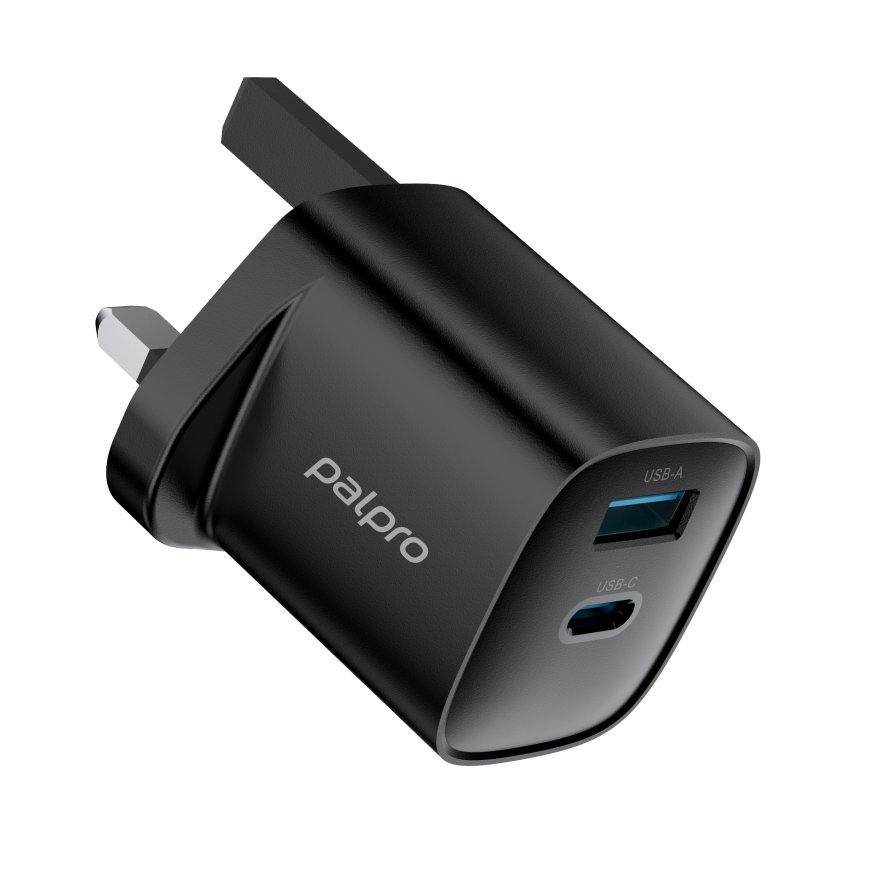 WK05 PD 45W GaN Dual Ports USB-C+USB-A Charger